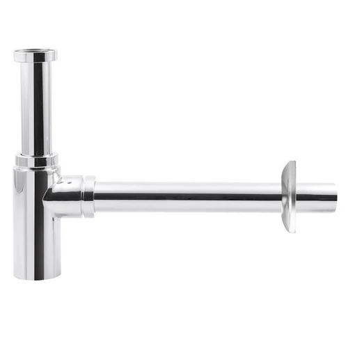 SAPHO AQUALINE mosdó szifon szorító anyával, 1"1/4-32mm, réz/króm (CV1003)