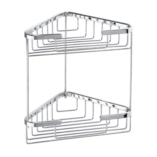 SAPHO BEMETA CYTRO Dupla sarok szappantartó, 260x325x155mm, polírozott (102308132) (XJ802)