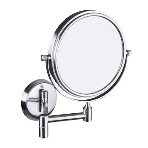 SAPHO BEMETA NEO Kozmetikai tükör, 184x200x412mm, átm:133mm, inox/matt (106301705) (XS001)