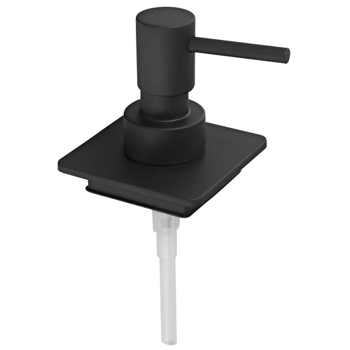 SAPHO ABELINE szappanadagoló pohár nélkül, fekete (44811420)