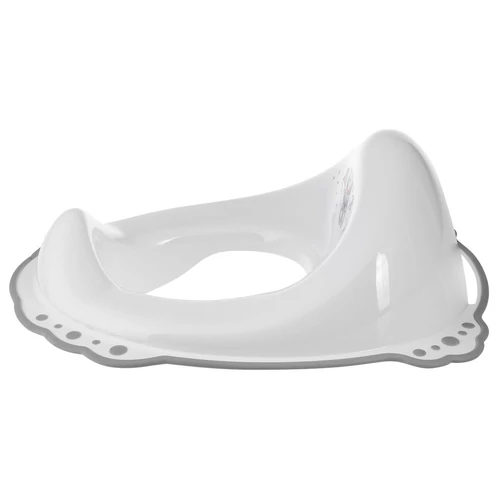 SAPHO AQUALINE gyermek WC-ülőke, macis, fehér (8323)