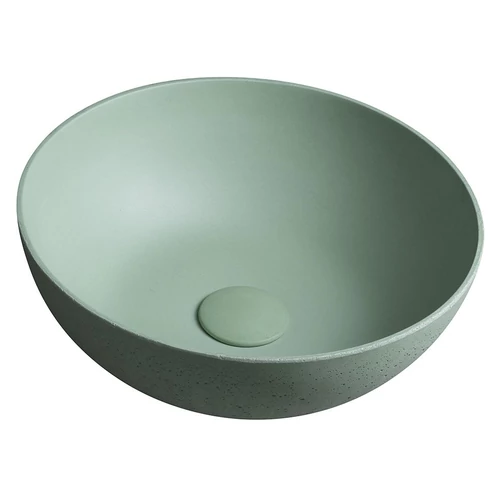 SAPHO FORMIGO beton mosdó, átm:39cm, zöld (FG038)