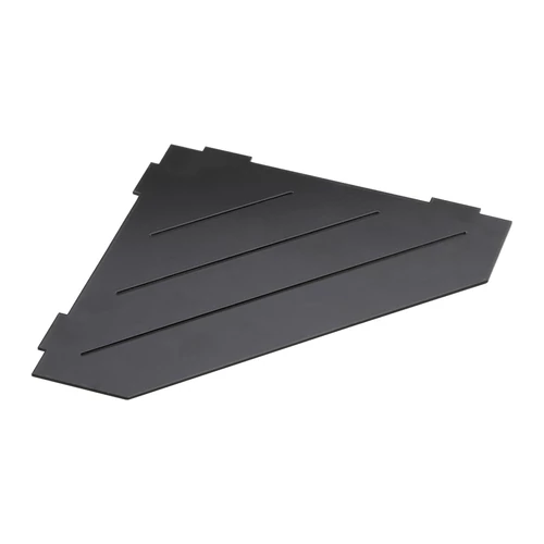 SAPHO BEMETA CYTRO fugába építhető polc, 297x2x210mm, matt fekete (101302440)