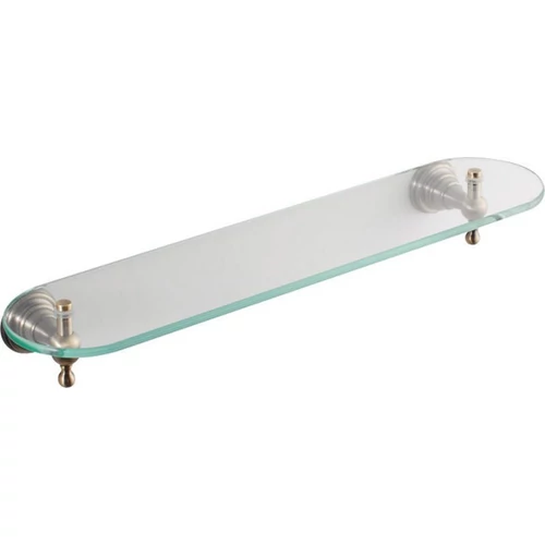 SAPHO DIAMOND üveg polc, 50cm, bronz (1318-15)