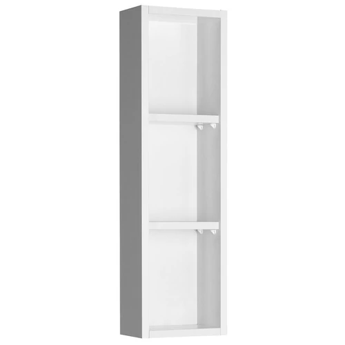 SAPHO AQUALINE ZOJA nyitott szekrény, 20x70x12cm, fehér (45463)