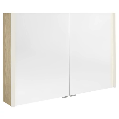 SAPHO ALIX tükrösszekrény LED világítással, 106x70x17,5cm, bardíni szilva (AX106-0013)