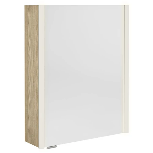 SAPHO ALIX tükrösszekrény LED világítással, 56x70x17,5cm, bardíni szilva (AX156-0013)