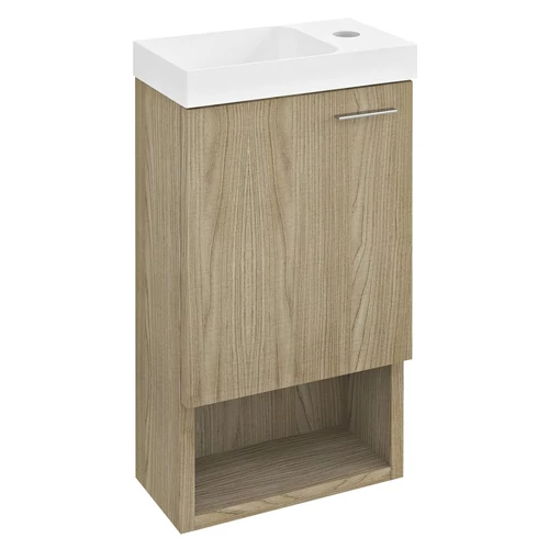 SAPHO LATUS XI mosdótartó szekrény, 30x53x16,5cm, bardíni szilva (LT711-1313)