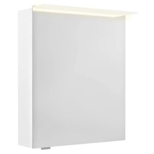 SAPHO LINEX tükrösszekrény LED világítással, jobbos/balos, 60x70x15cm, fényes fehér (LX060-0030)