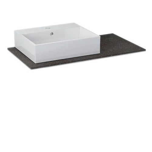 SAPHO WAVE Rockstone munkalap 90x48cm PURITY 50cm Washbasin, bal (RW091-0101)