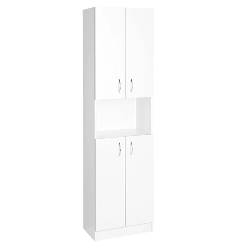 SAPHO AQUALINE SIMPLEX ECO állószekrény, 50x180x30cm, matt fehér (SIME520)