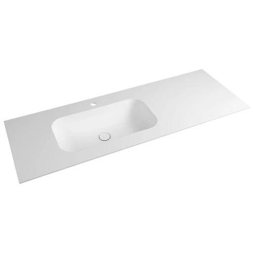 SAPHO TREOS Rockstone beépíthető mosdó 966x513mm, matt fehér (TS097-0101)