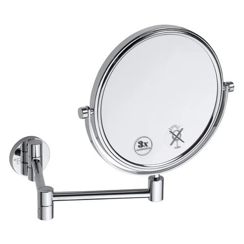 SAPHO BEMETA KOZM.TÜKRÖK Kozmetikai tükör, 238x255x465mm, átm:182mm (112201518) (XJ015)