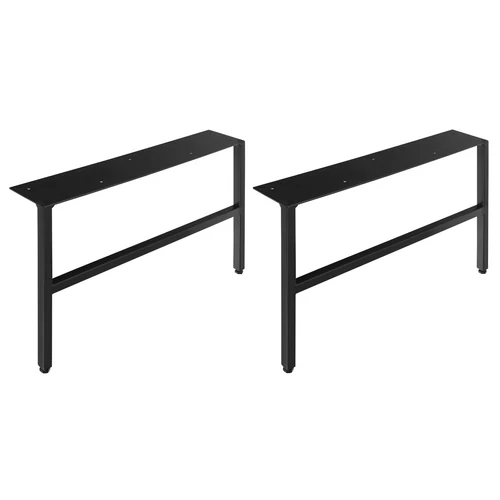 SAPHO AMIA bútortartó lábak, 2db 60x240-250x430mm, matt fekete (30319)