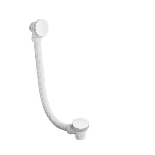 SAPHO POLYSAN klik-klak kád le- és túlfolyó, 900mm, átm:72mm, fehér (71679W)