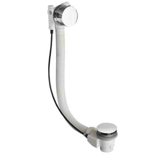 SAPHO POLYSAN kád le-, túlfolyó (L) 1175mm, dugó 72mm, króm (73164)