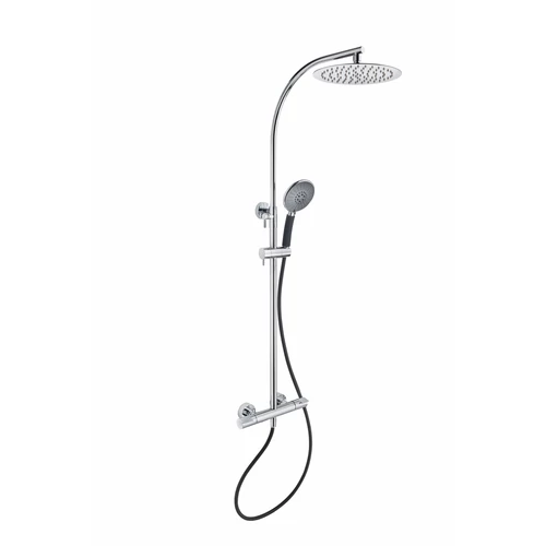 TEKA Dual Control antibakteriális zuhanyrendszer króm-fekete 182320200