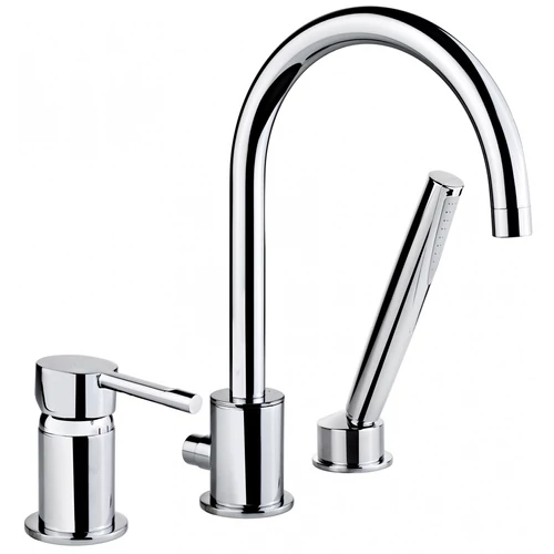 TEKA Alaior XL alsó bekötésű kádtöltő csaptelep króm 221520200