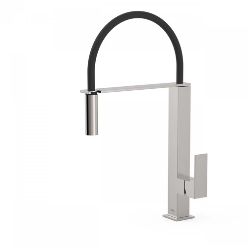 Tres Cuadro-Tres egykaros mosogatócsaptelep acél 00648701AC