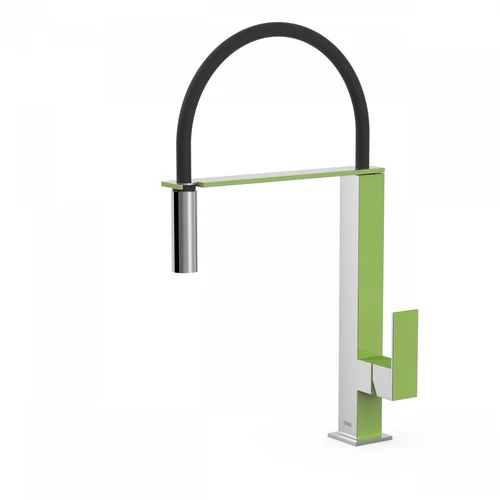 Tres Cuadro-Tres egykaros mosogatócsaptelep zöld 00648701VE