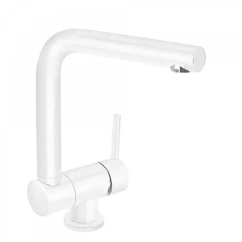 Tres Top-Tres összecsukható egykaros mosogatócsaptelep matt fehér 030335BM