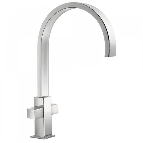 Tres Top-Tres íves mosogatócsaptelep két oldalsó fogantyúval 35 x 15 mm-es kifolyóval 108498