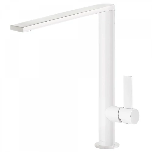 Tres Class-Tres egykaros mosogatócsaptelep 34 x 9 mm-es kifolyóval matt fehér 20548601BM