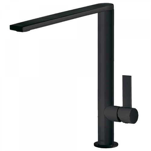 Tres Class-Tres egykaros mosogatócsaptelep 34 x 9 mm-es kifolyóval matt fekete 20548601NM