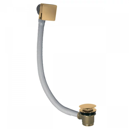 Tres kád be-, le-, túlfolyó click-clack lefolyóval matt arany 03453440OM