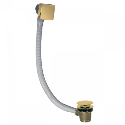 Tres kád be-, le-, túlfolyó click-clack lefolyóval arany 03453440OR