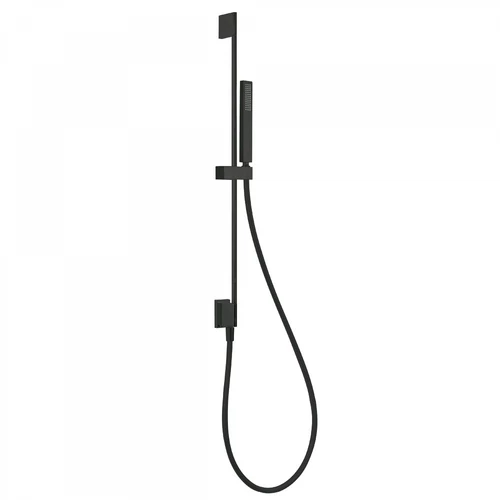 Tres 760 mm-es zuhanyrúd kiegészítőkkel matt fekete 03493201NM