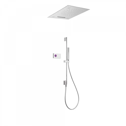 Tres Shower Technology falba építhető elektronikus termosztátos zuhanyrendszer 09286301
