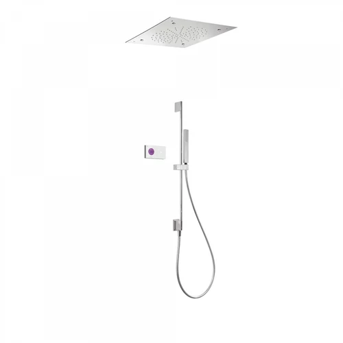 Tres Shower Technology falba építhető elektronikus termosztátos zuhanyrendszer 09286305