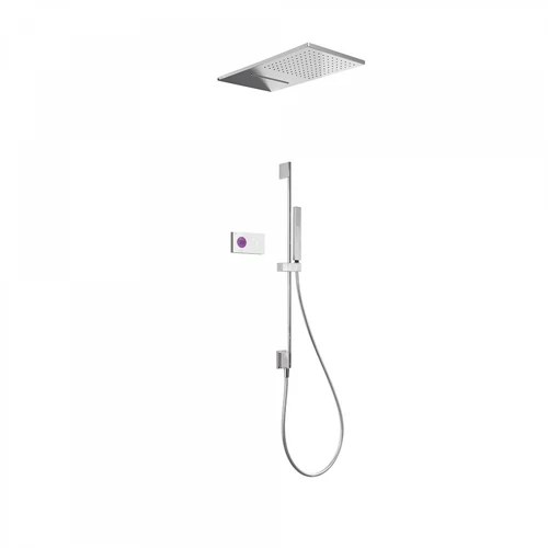 Tres Shower Technology falba építhető elektronikus termosztátos zuhanyrendszer 09286307