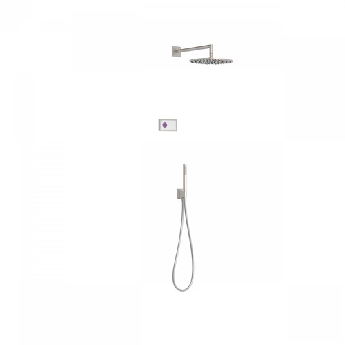 Tres Shower Technology falba építhető elektronikus termosztátos zuhanyrendszer acél 09286558AC
