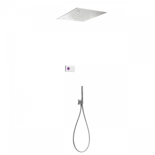 Tres Shower Technology falba építhető elektronikus termosztátos zuhanyrendszer 09286566