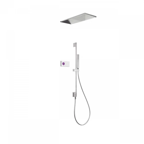 Tres Shower Technology falba építhető elektronikus termosztátos zuhanyrendszer 09286580