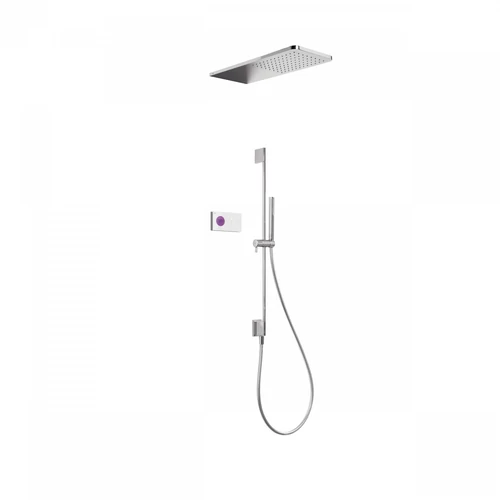 Tres Shower Technology falba építhető elektronikus termosztátos zuhanyrendszer 09286582