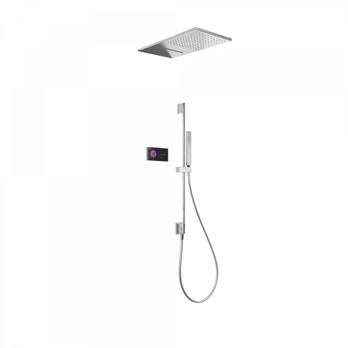 Tres Shower Technology falba építhető elektronikus termosztátos zuhanyrendszer 09288307