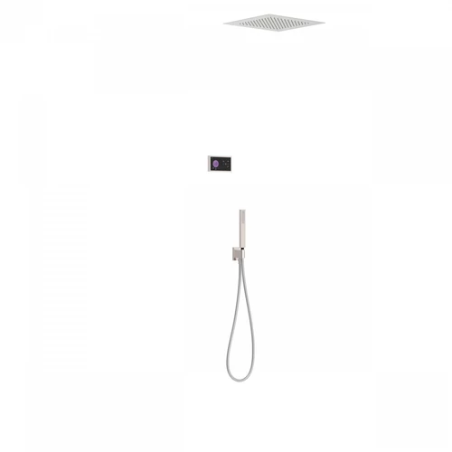 Tres Shower Technology falba építhető elektronikus termosztátos zuhanyrendszer acél 09288552AC