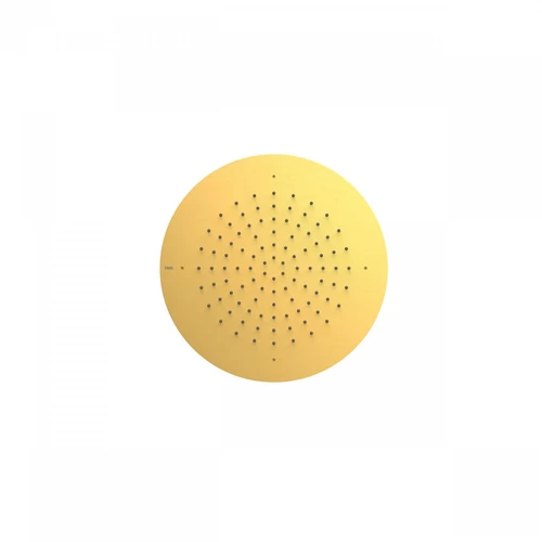 Tres vízkő ellen védett acél, kerek fejzuhany matt arany 134940OM