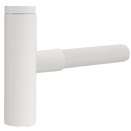 Tres design szifon mosdóhoz matt fehér 16110342BM