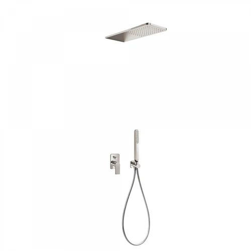 Tres Loft Colors egykaros falba építhető zuhanyrendszer acél 20018005AC