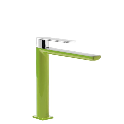 Tres Loft Colors egykaros mosdócsaptelep M méret, zöld-króm 20020303VE