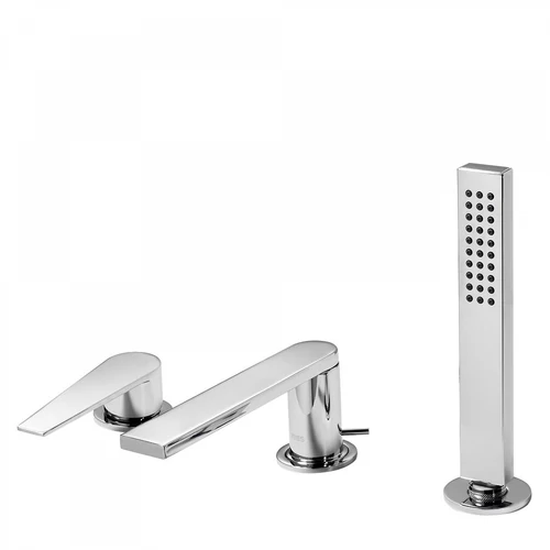 Tres Class-Tres kádperembe építhető csaptelep kézi zuhannyal 20516103