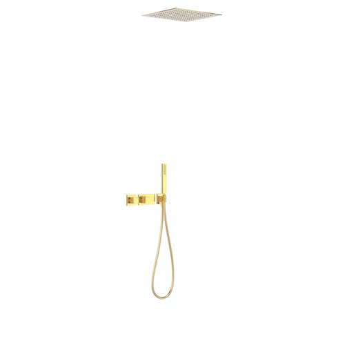 Tres Block-System beépíthető termosztátos zuhanyrendszer arany 20725204OR