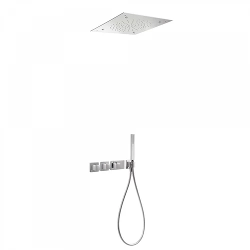 Tres Block-System beépíthető 3 utas termosztátos zuhanyrendszer 20725312