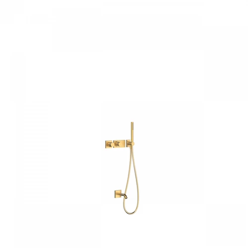 Tres Block-System beépíthető termosztátos kád szett matt arany 20735208OM