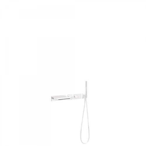 Tres Block-System beépíthető termosztátos kád szett matt fehér 20739201BM