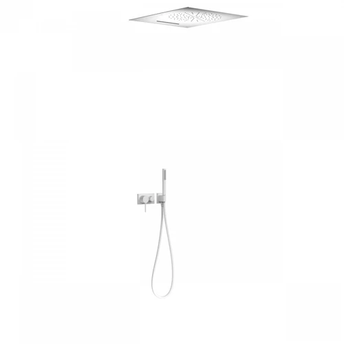 Tres 3V falba építhető egykaros 3 utas zuhanyrendszer matt fehér 21027303BM